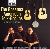 Blandade Artister - Legendary American Folk Groups in der Gruppe CD / Pop-Rock bei Bengans Skivbutik AB (3780725)