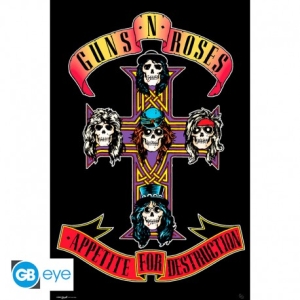 Guns N Roses - Appetite Poster 91,5x61 in der Gruppe MERCHANDISE / Merch / Hårdrock bei Bengans Skivbutik AB (3790809)