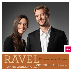 Victor Sicard - Ravel Chansons & Melodies in der Gruppe CD / Klassiskt,Övrigt bei Bengans Skivbutik AB (3793771)