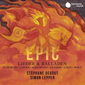 Stephane & Simon Lepper Degout - Epic: Lieder & Balladen in der Gruppe CD / Klassiskt,Övrigt bei Bengans Skivbutik AB (3793787)