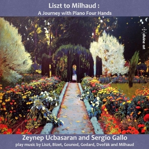 Various - Liszt To Milhaud: A Journey With Pi in der Gruppe UNSERE TIPPS / Weihnachtsgeschenktipp CD bei Bengans Skivbutik AB (3847516)