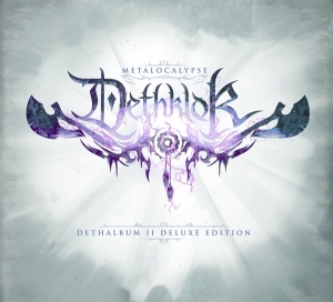 Metalocalypse Dethklok - Dethalbum Ii Deluxe Version in der Gruppe CD / Hårdrock bei Bengans Skivbutik AB (3920113)