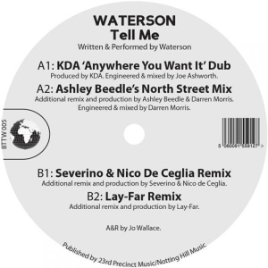 Waterson - Tell Me in der Gruppe VINYL / Dance-Techno bei Bengans Skivbutik AB (3920260)