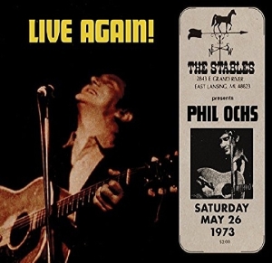 Phil Ochs - Live Again! in der Gruppe CD / Elektroniskt,World Music bei Bengans Skivbutik AB (3920812)