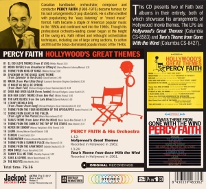 Percy & His Orchestra Faith - Hollywood Great Themes/ Tara's Theme From.. in der Gruppe CD / Film-Musikal bei Bengans Skivbutik AB (3922592)