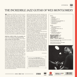 Wes Montgomery - Incredible Jazz Guitar Of Wes Montgomery in der Gruppe VINYL / Jazz bei Bengans Skivbutik AB (3924375)