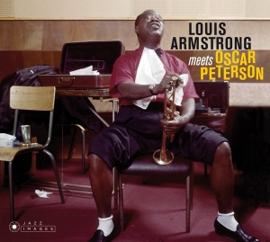 Louis & His All Sta Armstrong - Meets Oscar Peterson in der Gruppe Minishops / Louis Armstrong bei Bengans Skivbutik AB (3925477)