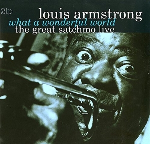 Louis & His All Sta Armstrong - Great Satchmo Live/What A Wonderful World in der Gruppe UNSERE TIPPS / Weihnachtsgeschenktipp Vinyl bei Bengans Skivbutik AB (3930392)