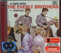 Everly Brothers - A Date With The Everly Brothers/Fabulous Style Of The Everly Brothers in der Gruppe CD / Pop-Rock,Övrigt bei Bengans Skivbutik AB (3931739)