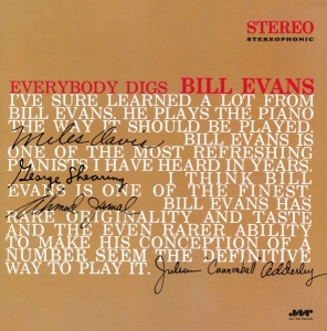 Bill Evans - Everybody Digs Bill Evans in der Gruppe UNSERE TIPPS / Weihnachtsgeschenktipp Vinyl bei Bengans Skivbutik AB (3932403)