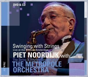 Piet Noordijk - Swinging With Strings (Cd & Dvd) in der Gruppe CD / Jazz bei Bengans Skivbutik AB (3932434)