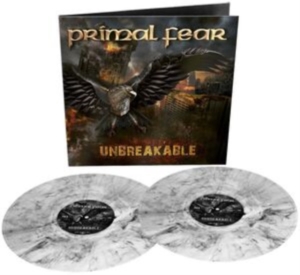 Primal Fear - Unbreakable (White + Black Marbled in der Gruppe VINYL / Hårdrock bei Bengans Skivbutik AB (3952397)