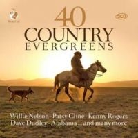 40 Country Evergreens - Various Artists in der Gruppe CD / Country bei Bengans Skivbutik AB (3957198)