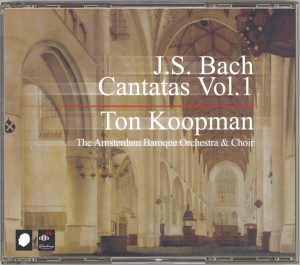 Ton Koopman - J.S. Bach Cantatas Vol. 1 in der Gruppe CD / Klassiskt,Övrigt bei Bengans Skivbutik AB (3995011)