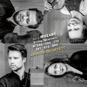 Armida Quartett - Mozart, String Quartets Vol. 3 in der Gruppe CD / Klassiskt,Övrigt bei Bengans Skivbutik AB (3995033)