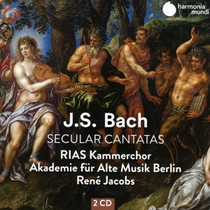 Rias Kammerchor / Rene Jacobs / Akademie Für Alte Musik Berlin - Bach: Secular Cantatas in der Gruppe CD / Klassiskt,Övrigt bei Bengans Skivbutik AB (3995056)