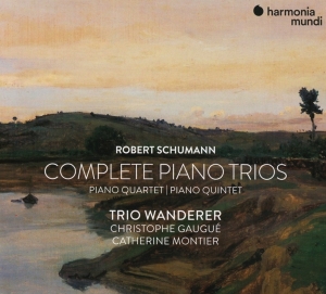 Trio Wanderer / Christoph Gaugué - Robert Schumann: Complete Piano Trios in der Gruppe CD / Klassiskt,Övrigt bei Bengans Skivbutik AB (3995391)