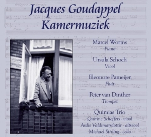 Goudappel Jacques - Kamermuziek in der Gruppe CD / Klassiskt,Övrigt bei Bengans Skivbutik AB (3995553)