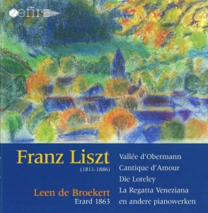 Broekert Leen De - Liszt: Works For Fortepiano in der Gruppe CD / Klassiskt,Övrigt bei Bengans Skivbutik AB (3995581)