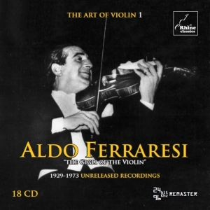 Aldo Ferraresi - Art Of Violin 1 in der Gruppe CD / Klassiskt,Övrigt bei Bengans Skivbutik AB (3995665)