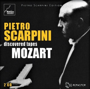 Pietro Scarpini - Discovered Tapes Mozart in der Gruppe CD / Klassiskt,Övrigt bei Bengans Skivbutik AB (3995947)