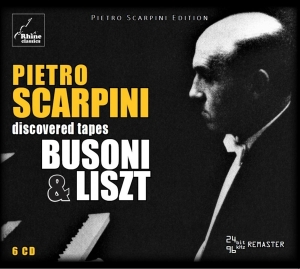 Pietro Scarpini - Plays Busoni And Liszt in der Gruppe CD / Klassiskt,Övrigt bei Bengans Skivbutik AB (3996005)