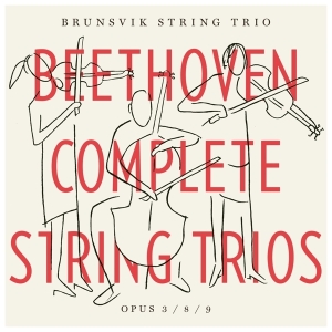 Brunsvik String Trio - Beethoven - String Trios in der Gruppe CD / Klassiskt,Övrigt bei Bengans Skivbutik AB (3996040)