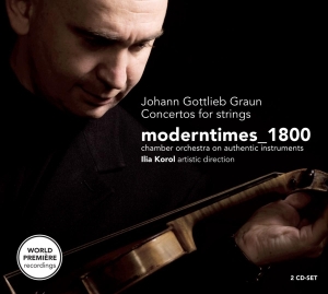 J.G. Graun - Concertos For Strings in der Gruppe CD / Klassiskt,Övrigt bei Bengans Skivbutik AB (4000728)