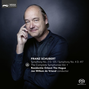 Residentie Orkest The Hague - Schubert: Complete Symphonies Vol.1: Symphony No.2 & No.4 in der Gruppe CD / Klassiskt,Övrigt bei Bengans Skivbutik AB (4001162)