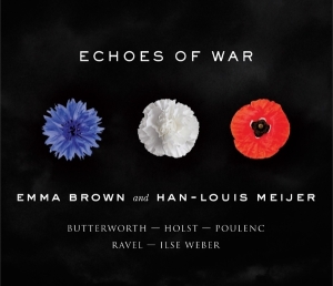 Brown Emma & Han-Louis Meijer - Echoes Of War in der Gruppe CD / Klassiskt,Övrigt bei Bengans Skivbutik AB (4001166)