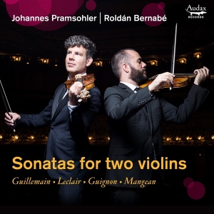 Johannes Pramsohler - Sonatas For Two Violins in der Gruppe CD / Klassiskt,Övrigt bei Bengans Skivbutik AB (4011013)