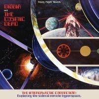 Giobia / The Cosmic Dead - Intergalactic Connection (Red & Blu in der Gruppe VINYL / Hårdrock bei Bengans Skivbutik AB (4034351)