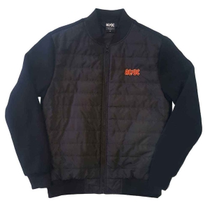 Ac/Dc - Logo Uni Bl Quilted Jacket:  in der Gruppe MERCH / Minsishops-merch / Ac/Dc bei Bengans Skivbutik AB (4036925r)