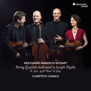 Cuarteto Casals - Mozart String Quartets Dedicated To Haydn Vol.2 in der Gruppe CD / Klassiskt,Övrigt bei Bengans Skivbutik AB (4045244)