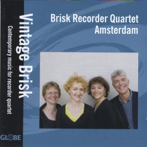 Brisk Recorder Quartet - Vintage Brisk in der Gruppe CD / Klassiskt,Övrigt bei Bengans Skivbutik AB (4045424)