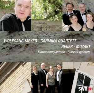 Reger - Clarinet Quintets in der Gruppe CD / Klassiskt,Övrigt bei Bengans Skivbutik AB (4045447)