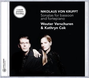 N. Von Krufft - Sonatas For Bassoon And Pianoforte in der Gruppe CD / Klassiskt,Övrigt bei Bengans Skivbutik AB (4045694)