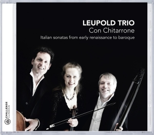 Leupold Trio - Con Chitarrone in der Gruppe CD / Klassiskt,Övrigt bei Bengans Skivbutik AB (4045954)