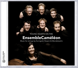 Ensemble Cameleon - Young Hearts On Fire in der Gruppe CD / Klassiskt,Övrigt bei Bengans Skivbutik AB (4045990)