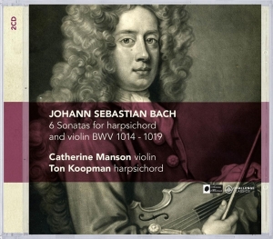 Catherine Manson - 6 Sonatas For Harpsichord & Violin Bwv 1014-1019 in der Gruppe CD / Klassiskt,Övrigt bei Bengans Skivbutik AB (4046246)