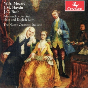 Nuovo Quartetto Italiano - Mozart, J.M. Haydn & J.C.Bach in der Gruppe CD / Klassiskt,Övrigt bei Bengans Skivbutik AB (4046282)