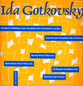 Ida Gotkovsky - Variations Pathetiques Pour Saxophone in der Gruppe VINYL / Klassiskt,Övrigt bei Bengans Skivbutik AB (4046624)