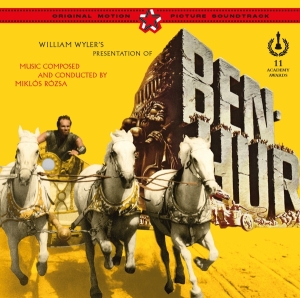 Miklós Rózsa - Ben Hur in der Gruppe CD / Klassiskt,Övrigt bei Bengans Skivbutik AB (4047258)