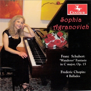 Agranovich Sophia - Wanderer Fantasie In C Major Op.15 in der Gruppe CD / Klassiskt,Övrigt bei Bengans Skivbutik AB (4047293)