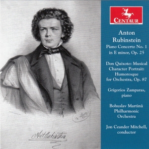 Grigorios Zaparas - Anton Rubinstein in der Gruppe CD / Klassiskt,Övrigt bei Bengans Skivbutik AB (4047454)