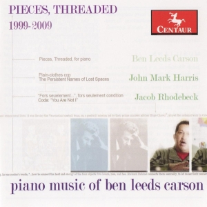 Carson Ben Leeds - Pieces, Threaded Piano Music Of in der Gruppe CD / Klassiskt,Övrigt bei Bengans Skivbutik AB (4047836)