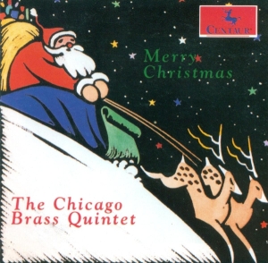 Chicago Brass Quintet - Merry Christmas in der Gruppe CD / Klassiskt,Övrigt bei Bengans Skivbutik AB (4047841)