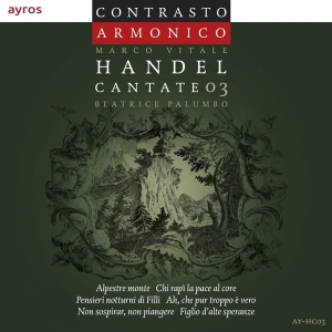 Contrasto Armonico - Handel Cantate 03 in der Gruppe CD / Klassiskt,Övrigt bei Bengans Skivbutik AB (4048425)