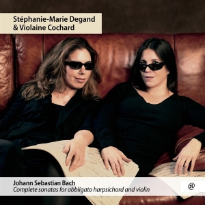 Degand Stephanie-Marie - Bach: Complete Sonatas For Obbligato Harpsichord & Viol in der Gruppe CD / Klassiskt,Övrigt bei Bengans Skivbutik AB (4048819)