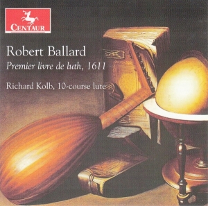 Richard Kolb - Premier Livre De Luth, 1611 in der Gruppe CD / Klassiskt,Övrigt bei Bengans Skivbutik AB (4048823)